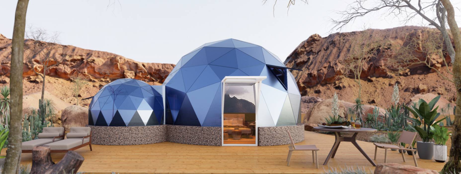 宜丰县球形智能光伏玻璃星空房